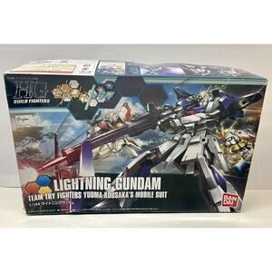 2014 Bandai HG Build Fighters 020 Lightning Gundam 1/144 Scale Kit Complete USA